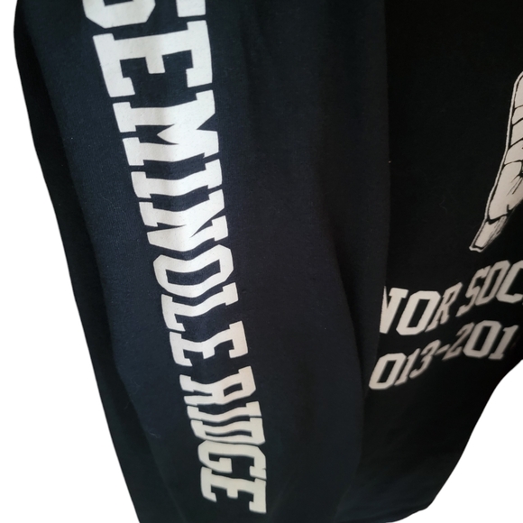ASL American Sign Language Seminole Ridge H.S. FL Black T-Shirt Med. Pre-owned - Picture 3 of 6
